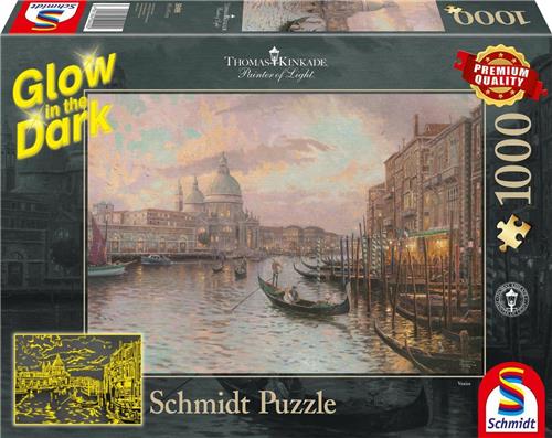 Schmidt puzzel In de straten van Venetië - 1000 stukjes - 12+