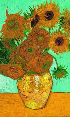 Puzzel Twelve Sunflowers - Vincent van Gogh 1000 stukjes