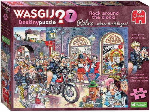 Wasgij Destiny Rock Around The Clock Puzzel - 1000 stukjes - Puzzel