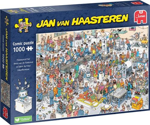 Jan van Haasteren - Beurs van de Toekomst - 1000 stukjes - Legpuzzel