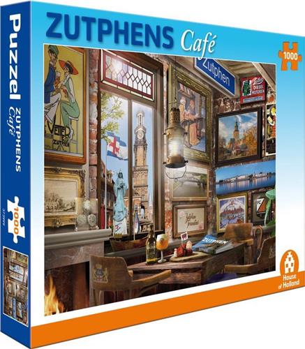 Zutphens CafÃ© Puzzel 1000 Stukjes