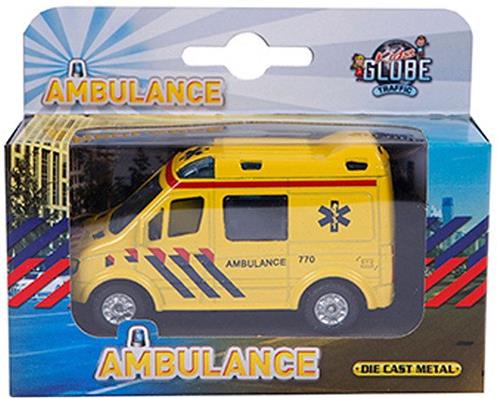 Kids Globe Die-cast Ambulance NL, 8cm