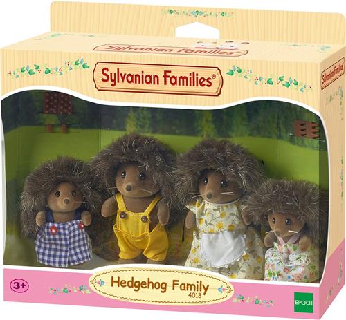 Sylvanian Families 4048 familie egel- fluweelzachte speelfiguren