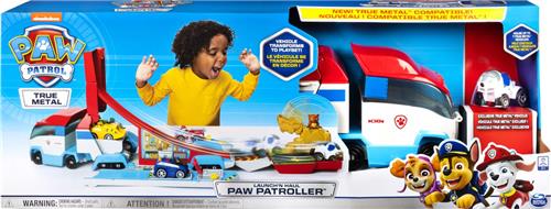 PAW Patrol True Metal - Paw Patroller speelfigurenset - Lanceerbaan