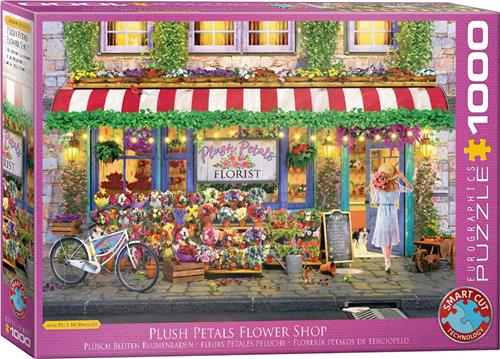 Puzzel - Plush Petals Flower Shop - Paul Normand (1000)