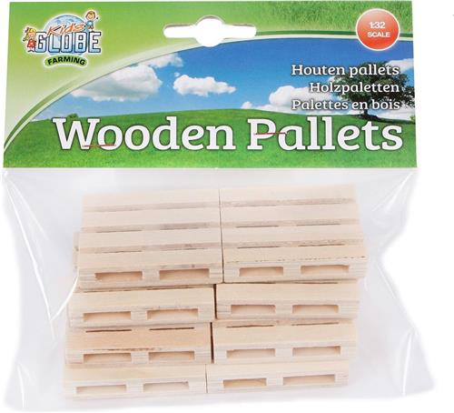 Kids Globe Houten Pallets 1:32, 8st.