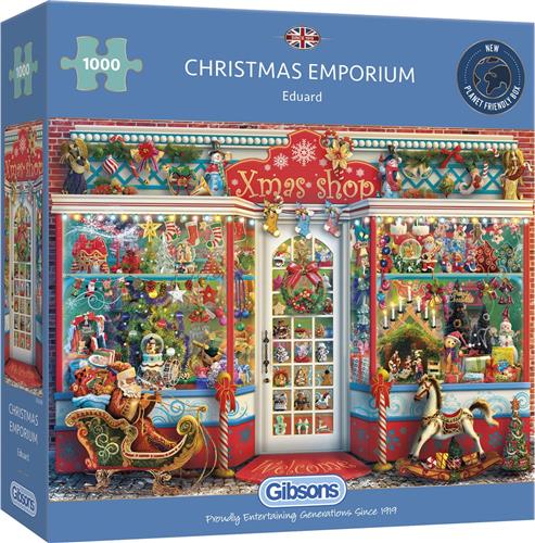 Gibsons legpuzzel Christmas Emporium - 1000 stukjes