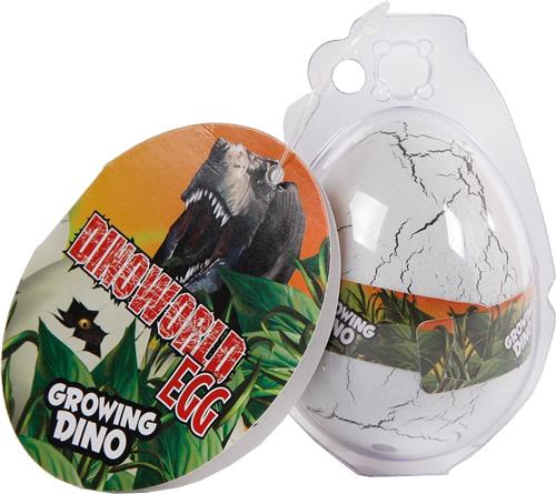 Dinoworld Ei Met Groeiende Dinosaurus Jongens 6 Cm Wit