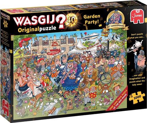 Wasgij Original 40 Tuinfeest! - 2x 1000 stukjes - Wasgij 25 jaar Jubileum editie