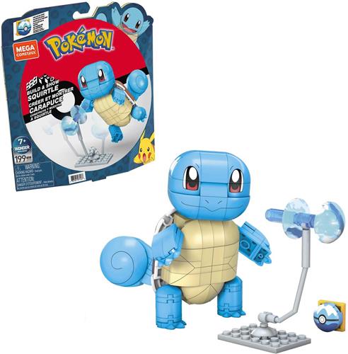 MEGA Pokémon Squirtle - 199 blokken - Bouwstenen