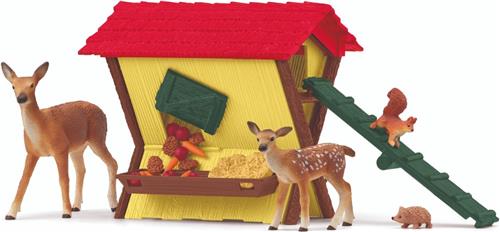 Schleich Farm World Het voeren van de bosdieren 42658