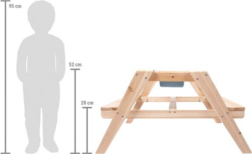 Small Foot - Houten Picknick- en Moddertafel