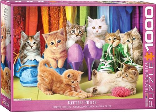 Eurographics Kitten Pride legpuzzel 1000 stukjes