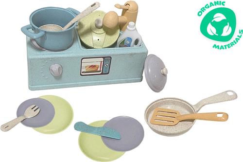 Kitchen Toys Speelgoed Wastafel Met Keukenaccessoires 15-delig