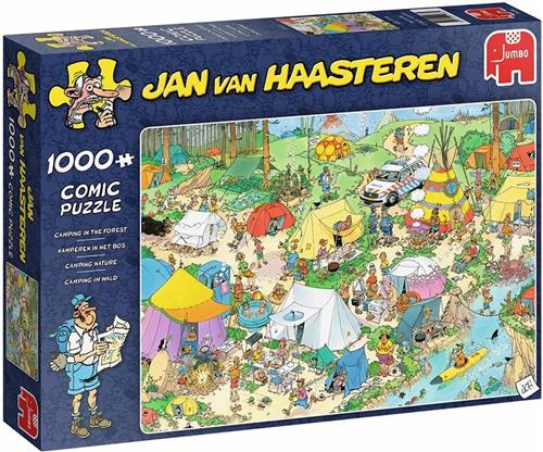 Jan van Haasteren Kamperen in het Bos puzzel - 1000 stukjes