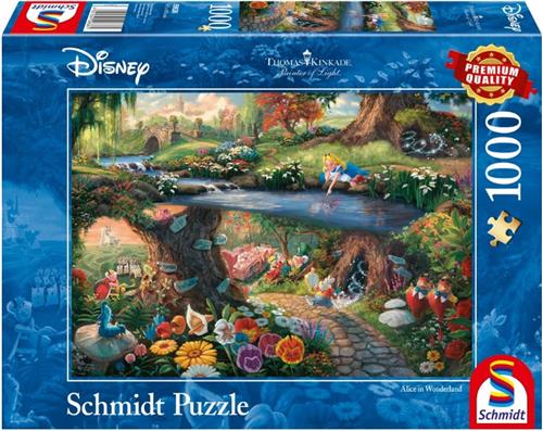 Schmidt Puzzle Legpuzzel Disney - Alice In Wonderland 1000 Stukjes