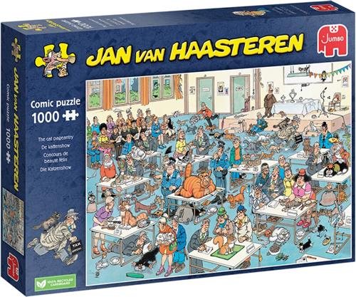 Jan Van Haasteren Puzzel Kattenshow 1000 Stukjes