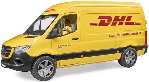 MB Sprinter DHL met chauffeur van Bruder