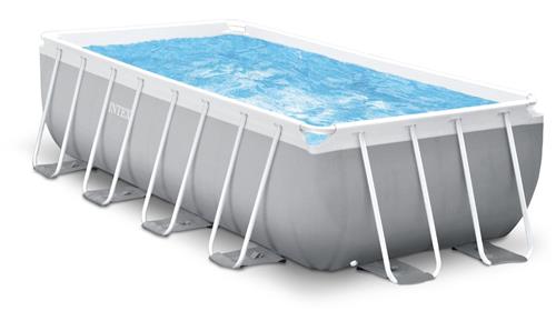 Intex Prism Frame Rectangular Premium Pool Set - Opzetzwembad - 488 x 244 x 107 cm