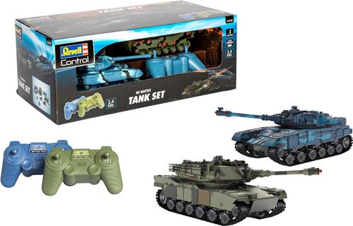 1:52 Revell 24438 RC Battle Set - Battlefield Tanks RC Model Kant en Klaar