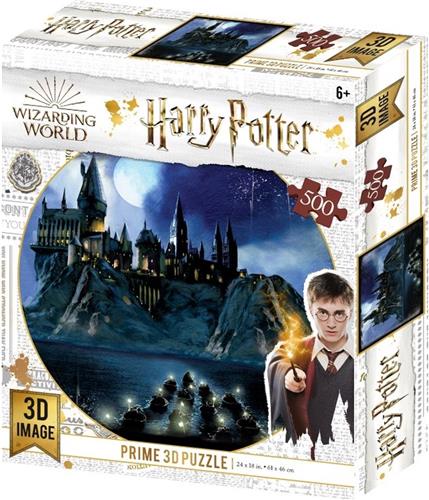 3D Image Puzzel - Hogwarts school (300)