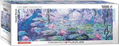 Waterlelies - Claude Monet Panorama puzzel 1000 stukjes