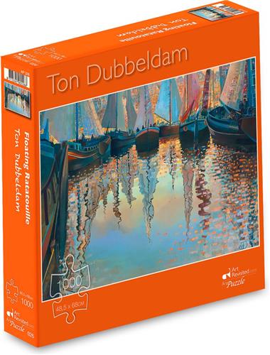 Ton Dubbeldam - Floating Ratatouille - Puzzel 1000 stukjes