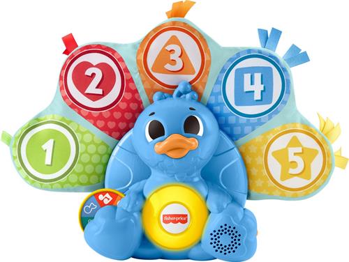 Fisher-Price Linkimals Tellen en Kleuren Pauw - Educatief Speelgoed