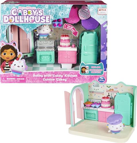 Gabby's Poppenhuis - Cakey's Keuken-speelset