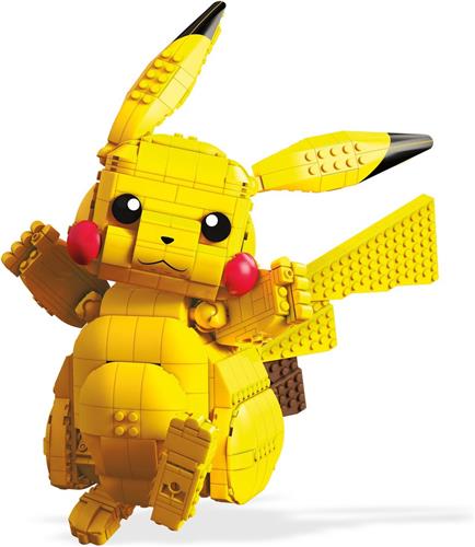 MEGA Pokémon Jumbo Pikachu - 825 blokken - Bouwstenen