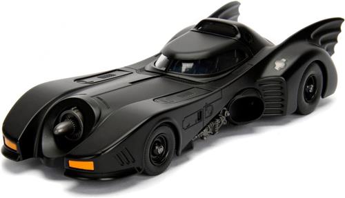 Jada Toys - Batman en Batmobile 1989 - Schaal 1:24 - Die-cast - Vanaf 8 jaar - Speelgoedvoertuig