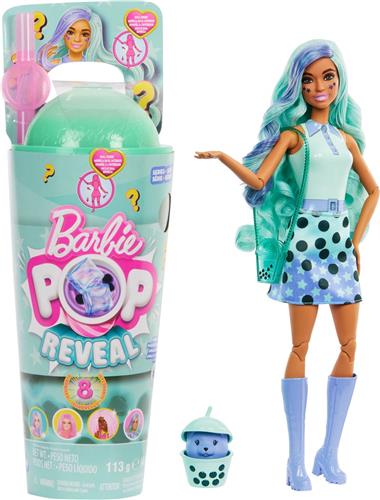 Barbie Reveal - Bubbelthee Barbiepop - Groene Thee