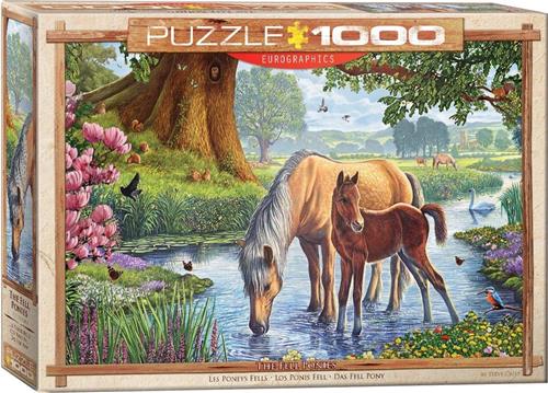 Eurographics puzzel The Fell Ponies - Steve Crisp - 1000 stukjes