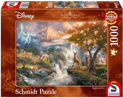 Schmidt Disney Classics- Bambi Puzzel - 1000 stukjes