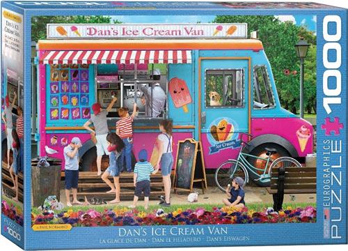 Eurographics puzzel Dan's Ice Cream Van - Paul Normand - 1000 stukjes