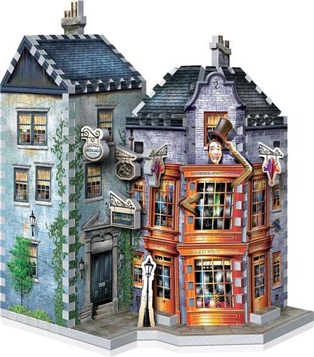 Wrebbit 3D puzzel - Harry Potter - Weasleys Wizard Wheezes and Daily Prophet - 285 stuks