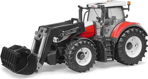 bruder 3181 Steyr 6300 Terrus CVT met frontlader