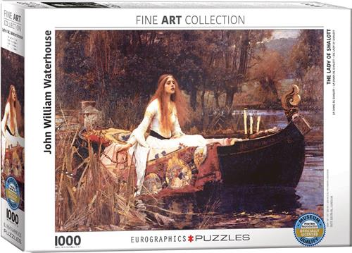 Eurographics - The Lady of Shalott - 1000 - puzzel