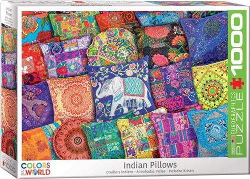 Eurographics puzzel Indian Pillows - 1000 stukjes