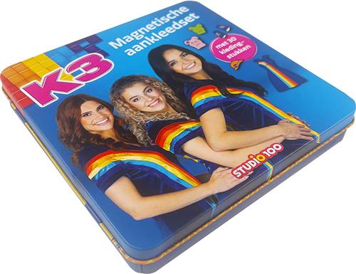 K3 - Magnetische aankleedset - Met 30 aankleedstukken