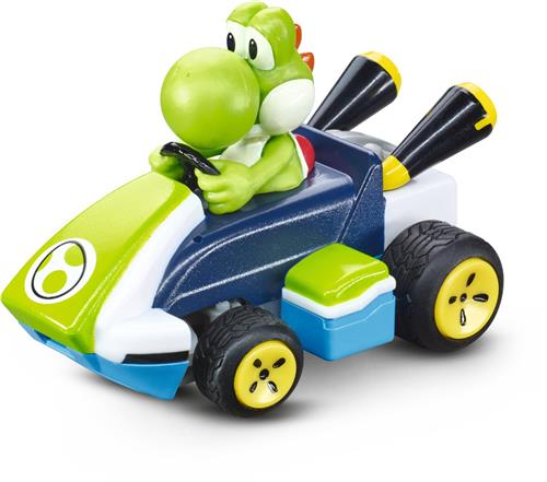 Carrera RC Mario Kart - Mini RC - Yoshi - Auto 2,4GHz RC Model Kant en Klaar