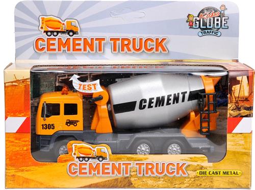 Pull Back Cementwagen met Licht & Geluid