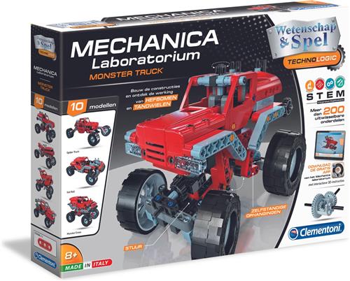 Clementoni Wetenschap & Spel, Monstertrucks, 8+ jaar - 66881