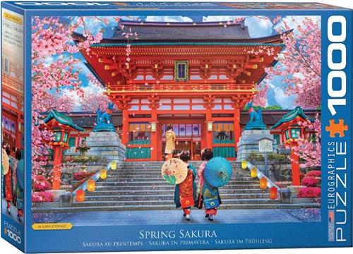 Eurographics puzzel Asia House - David McLean - 1000 stukjes