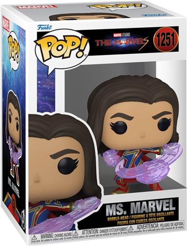 Pop Marvel: The Marvels - Ms Marvel - Funko Pop #1251