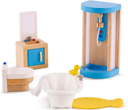 Hape badkamer voor poppenhuis E3451