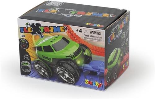 Smoby - FleXtreme SUV - Raceauto - Met Voor- En Achterlichten - Vanaf 4 Jaar - Kunststof - Groen