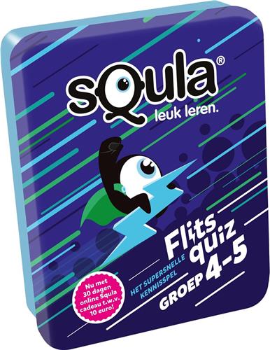 sQula flitsquiz groep 4-5 - Educatief Kaartspel