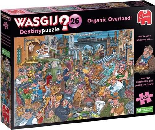 Wasgij Destiny 26 Puzzel- Barstensvol Bio! - 1000 stukjes