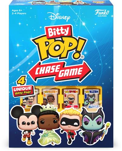 Funko Games Funko Bitty Pop! Chase Game Disney - Bordspel - Met unieke Disney Funko Bitty Pops! - Engelstalig!